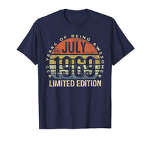 Ladda upp bild till gallerivisning, Born July 1969 Limited Edition Bday Gifts 50th Birthday T-Shirt 52845