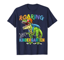 Ladda upp bild till gallerivisning, Roaring Kindergarten Dinosaur T Rex Back to School Shirt Boy 94792
