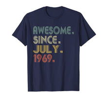 Ladda upp bild till gallerivisning, Awesome Since July 1969 Shirt 50th Birthday Gifts 50 Yrs Old 68252