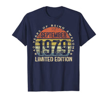 Ladda upp bild till gallerivisning, Born September 1979 Limited Edition Bday Gifts 40th Birthday T-Shirt 94085