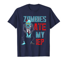 Ladda upp bild till gallerivisning, Zombies Ate My IEP Funny Halloween Teacher Gift T-Shirt 230971