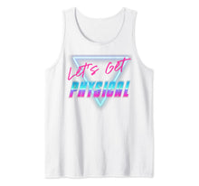 Ladda upp bild till gallerivisning, Lets Get Physical Workout Gym Tee Rad 80'S Retro Tank Top 200898