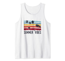 Ladda upp bild till gallerivisning, Summer Vibes Retro Style Distressed Tropical Tank Top 749854