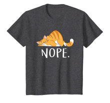Ladda upp bild till gallerivisning, Funny Lazy Cat T-Shirt For Men Women Nope Not Today 924011