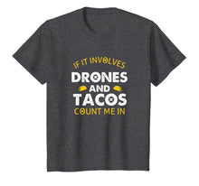 Ladda upp bild till gallerivisning, Funny Drone UAV T Shirt for Taco Lovers - Quadcopter Pilot 952451