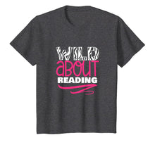 Ladda upp bild till gallerivisning, Wild About Reading Tee Shirt Back to School Kids Teachers 1877325