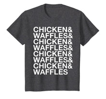 Ladda upp bild till gallerivisning, Funny CHICKEN & WAFFLES T-Shirt 897146