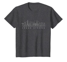 Ladda upp bild till gallerivisning, Las Vegas Strong and Proud City Skyline Nevada T-Shirt 1704014