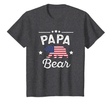 Ladda upp bild till gallerivisning, Papa Bear Patriotic Flag Matching 4th Of July T-shirt 711968