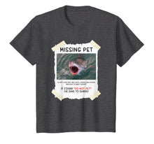 Ladda upp bild till gallerivisning, Missing Pet Cool Unique Funny Great White Shark T-Shirt 76434
