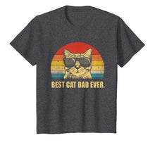 Ladda upp bild till gallerivisning, Vintage Best Cat Dad Ever T-Shirt Cat Daddy Father Gift Men
