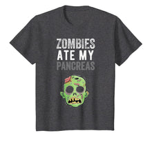 Ladda upp bild till gallerivisning, Zombies Ate My Pancreas Funny Diabetes Shirt for Kid Women 862453