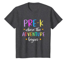 Ladda upp bild till gallerivisning, Pre-K Teacher Adventure Begins Teacher Preschool T-Shirt 109983