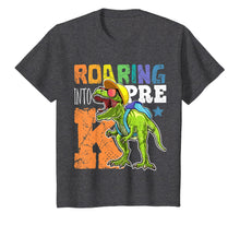 Ladda upp bild till gallerivisning, Roaring Pre-K Dinosaur T Rex Back to School Shirt Boys 142831