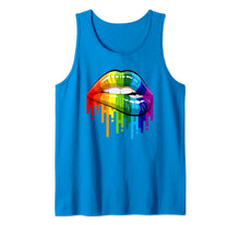 Ladda upp bild till gallerivisning, Lgbt Rainbow Lips Pride for Gay Homosexual Lesbian T-Shirt Tank Top 38578