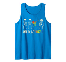 Ladda upp bild till gallerivisning, Dare To Be Yourself Art | Cute LGBT Pride Design Gift Tank Top 138040