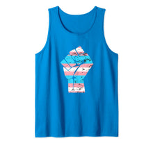 Ladda upp bild till gallerivisning, Resist Fist Transgender Flag Trans Pride Tank Top 234013