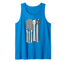 Ladda upp bild till gallerivisning, Guitar Plectrum Art | American Flag Band Art Gift Tank Top 545228