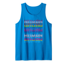 Ladda upp bild till gallerivisning, HUMAN Flag LGBT SHIRT Gay Pride Month Transgender RAINBOW Tank Top 98167