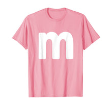 Ladda upp bild till gallerivisning, Letter m Shirt lower case alphabet matching Halloween Gift T-Shirt 71300