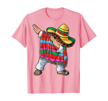 Ladda upp bild till gallerivisning, Dabbing Mexican Poncho Cinco de Mayo Men Sombrero Funny Dab T-Shirt 132892
