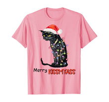 Ladda upp bild till gallerivisning, Merry Kissmyass Funny \Black Cat Christmas Tree Gifts T-Shirt