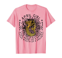 Ladda upp bild till gallerivisning, April Girl The Soul Of A Mermaid Tshirt Funny Gifts Women TShirt70437