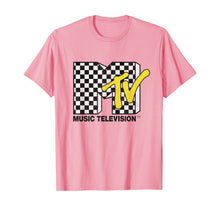 Ladda upp bild till gallerivisning, Checkered MTV Logo Checkerboard Print T-Shirt 112178