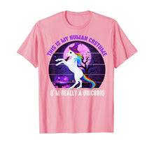 Ladda upp bild till gallerivisning, This is My Human Costume-Funny Unicorn Halloween T-Shirt 247963