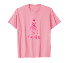 Ladda upp bild till gallerivisning, Funny shirts V-neck Tank top Hoodie sweatshirt usa uk au ca gifts for Pink K Pop Finger Heart T Shirt 1527852