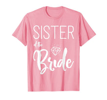 Ladda upp bild till gallerivisning, Sister Of The Bride Shirt Navy Blue With Cute Drawing 777336