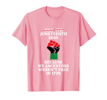 Ladda upp bild till gallerivisning, Juneteenth Ancestors Black African American Flag Pride T-Shirt 52346