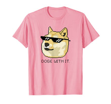 Ladda upp bild till gallerivisning, Funny shirts V-neck Tank top Hoodie sweatshirt usa uk au ca gifts for Shiba Inu T-Shirt Meme Doge Deal With It Pixel Glasses Tee 1396325