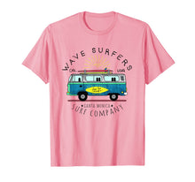 Ladda upp bild till gallerivisning, Santa Monica California Wave Surfers Surf T Shirt 806866