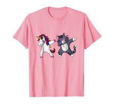 Ladda upp bild till gallerivisning, Funny shirts V-neck Tank top Hoodie sweatshirt usa uk au ca gifts for Dabbing Unicorn Dab Cat Cute 4th of July T Shirt Kids Gift 3903310