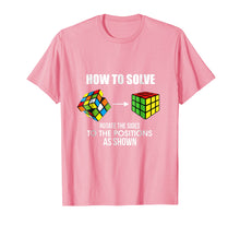 Ladda upp bild till gallerivisning, Funny shirts V-neck Tank top Hoodie sweatshirt usa uk au ca gifts for How To Solve Puzzle Cube - Funny Cubing Skills T-Shirt 950771