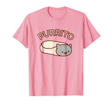 Ladda upp bild till gallerivisning, Funny shirts V-neck Tank top Hoodie sweatshirt usa uk au ca gifts for Kawaii T-Shirt: PURRITO Cat 540222