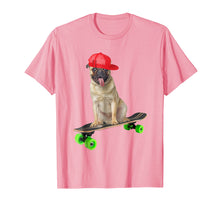 Ladda upp bild till gallerivisning, Funny shirts V-neck Tank top Hoodie sweatshirt usa uk au ca gifts for Cute Funny Pug Dog Skateboarding Skater Trucks Shirt Gifts 2394731