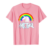Ladda upp bild till gallerivisning, Metal Unicorn Funny Rocker Music Band Festival T Shirt Gift