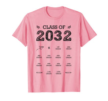 Ladda upp bild till gallerivisning, Class of 2032 Graduation T-shirt Handprints Grow With Me T-Shirt 60385
