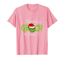 Ladda upp bild till gallerivisning, Funny shirts V-neck Tank top Hoodie sweatshirt usa uk au ca gifts for funny Tee Resting Grinch-Face T-Shirt 57698