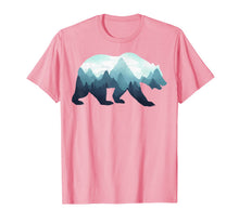 Ladda upp bild till gallerivisning, Bear Double Exposure Surreal Wildlife Animal T-Shirt 157137