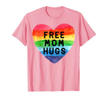 Ladda upp bild till gallerivisning, Free Mom Hugs T Shirt Rainbow Pride LGBT Shirt Gifts Tee 108223