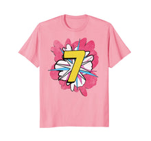 Ladda upp bild till gallerivisning, Girls Superhero 7th Birthday Shirt - Superhero Party 780066