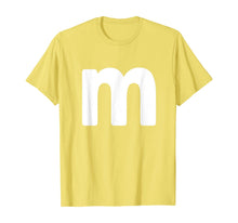 Ladda upp bild till gallerivisning, Letter m Shirt lower case alphabet matching Halloween Gift T-Shirt 71300