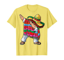 Ladda upp bild till gallerivisning, Dabbing Mexican Poncho Cinco de Mayo Men Sombrero Funny Dab T-Shirt 132892