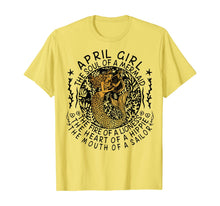 Ladda upp bild till gallerivisning, April Girl The Soul Of A Mermaid Tshirt Funny Gifts Women TShirt70437