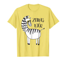Ladda upp bild till gallerivisning, Funny shirts V-neck Tank top Hoodie sweatshirt usa uk au ca gifts for Zebras Rock! Cute Funny Zebra T Shirt 391874