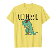 Ladda upp bild till gallerivisning, Funny shirts V-neck Tank top Hoodie sweatshirt usa uk au ca gifts for Old Fossil T Shirt Dinosaur With Cane 3863412