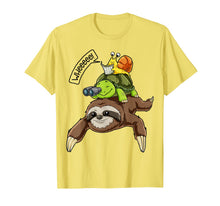 Ladda upp bild till gallerivisning, Sloth Turtle Snail T Shirt Piggyback Running Riding Team Tee 1106875